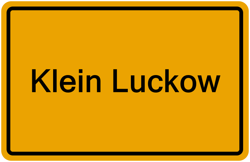 Handelsregisterauszug Klein Luckow